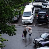 Грозовые дожди с градом обрушились на Приморье