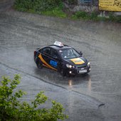 Грозовые дожди с градом обрушились на Приморье