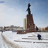 Во Владивостоке весна началась снегопадом