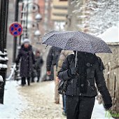 Во Владивостоке весна началась снегопадом