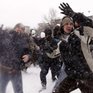 Циклон «Дэйзи» повлек за собой снежный флешмоб в Берлине (ФОТО)
